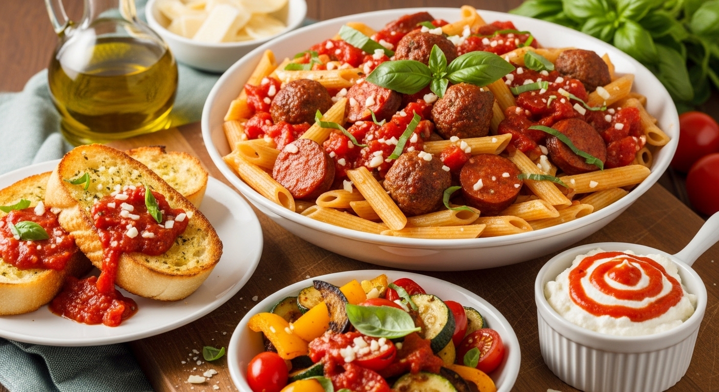 蒜香油漬番茄義大利麵醬的完美做法與搭配技巧配图